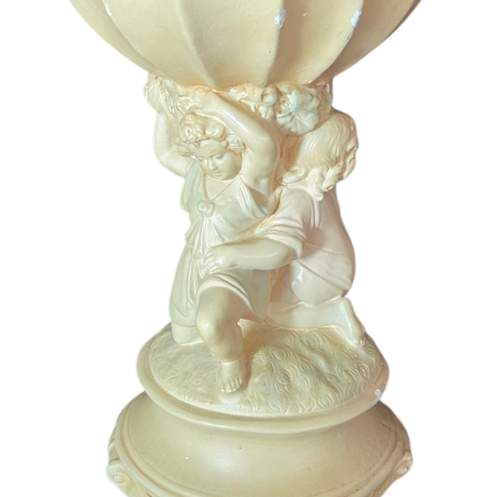 Vintage Alexander Backer Chalkware Statue Made In The USA.